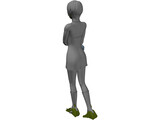 Japanese Girl 3D Model