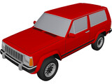 Jeep Cherokee (1994) 3D Model preview