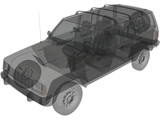 Jeep Cherokee XJ 3D Model