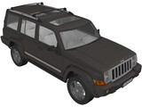 Jeep Commander (2007) 3D Model
