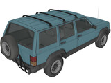 Jeep Grand Cherokee (1980) 3D Model