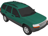 Jeep Grand Cherokee (2000) 3D Model