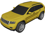 Jeep Grand Cherokee (2012) 3D Model preview