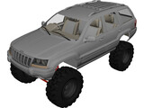 Jeep Grand Cherokee [Lifted] 3D Model preview