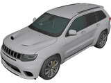 Jeep Grand Cherokee Trackhawk 3D Model preview