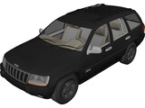 Jeep Grand Cherokee 3D Model preview