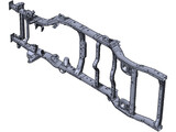 Jeep JK Frame 3D Model