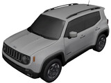 Jeep Renegade (2016) 3D Model preview