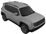Jeep Renegade (2016) 3D Model