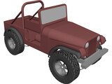 Jeep Renegade 3D Model preview