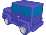 Jeep Toy 3D Model preview