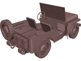 Jeep Willys (1942) 3D Model preview
