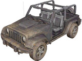 Jeep Wrangler 3D Model preview