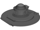Jefferson Memorial 3D Model preview
