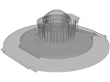 Jefferson Memorial 3D Model