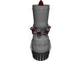 Jet Engine 3D Model preview