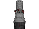 Jet Engine 3D Model