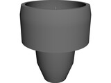 Jet Engine 3D Model preview