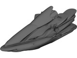 Jet Ski 3D Model preview