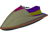Jet Ski 3D Model preview