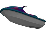 Jet Ski Suzuki 3D Model