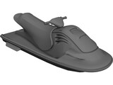 Jet Ski 3D Model preview