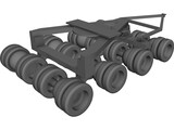 Jinker Truck 4x8 3D Model preview