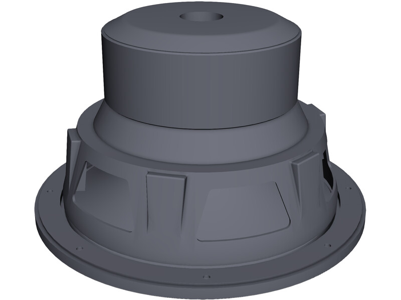 JL Audio 8w3v3 Subwoofer 3D Model