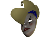 Jolly Mask 3D Model