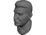 Joseph Stalin Bust 3D Model preview