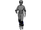 Jumper Girl 3D Model preview