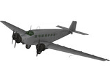 Junkers Ju 52 G9 3D Model preview