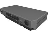 JVC VCR 3D Model preview
