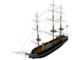 Jylland Frigate 3D Model preview