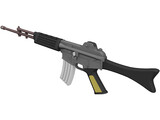 K2 Rifle 3D Model