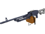 Kalashnikov Hand Machinegun 3D Model preview