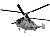 Kamov Ka-27M Helix 3D Model
