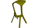 Kamura Bar Chair 3D Model preview