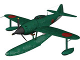 Kawanishi N1K1 Kyofu 3D Model preview