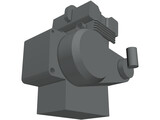 Kawasaki EX-500 Engine 3D Model