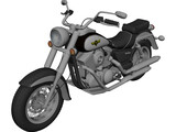 Kawasaki VN1500 3D Model preview