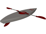 Kayak 3D Model