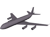 KC-135E Stratotanker 3D Model preview