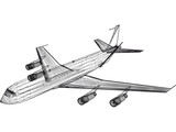 KC-135E Stratotanker 3D Model