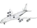 KC-135R Stratotanker 3D Model