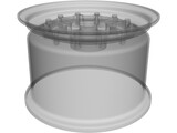 Keizer CL-10 Formula SAE Wheel 3D Model
