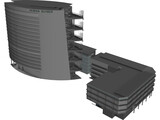 Kementerian Sumber Asli 3D Model preview