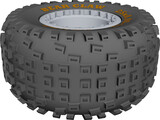 Kenda Bearclaw 25x12.5 Wheel 3D Model preview