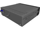 Kenwood Car Radio 3D Model preview