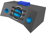 Kenwood Subwoofer 3D Model preview